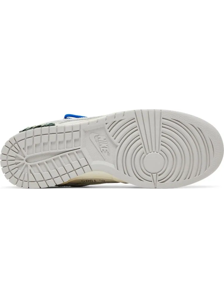 Кроссовки Nike Off-White x Dunk Low 'Lot 32 of 50' — изображение 4 из 8, белый