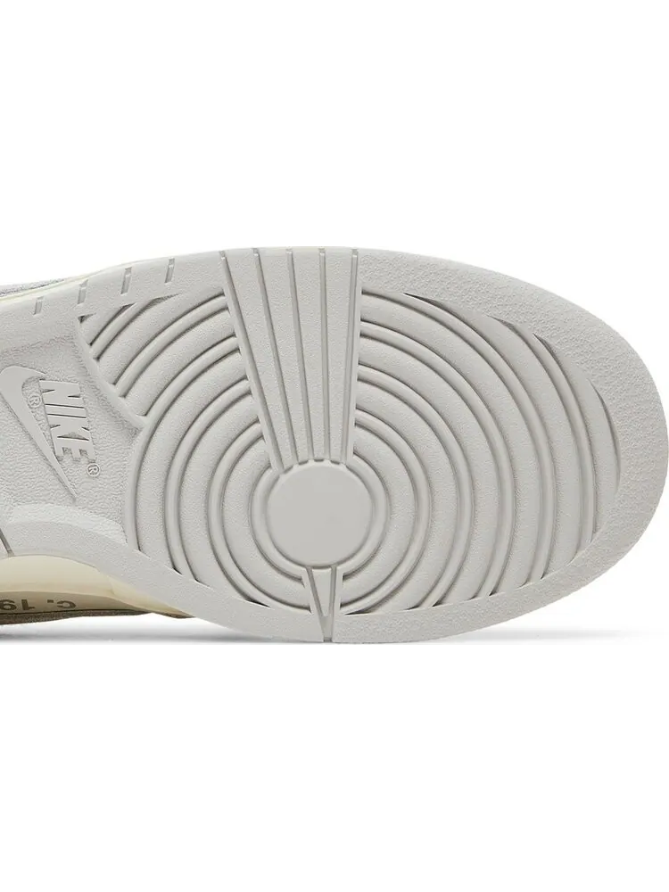 Кроссовки Nike Off-White x Dunk Low 'Lot 32 of 50' — изображение 5 из 8, белый