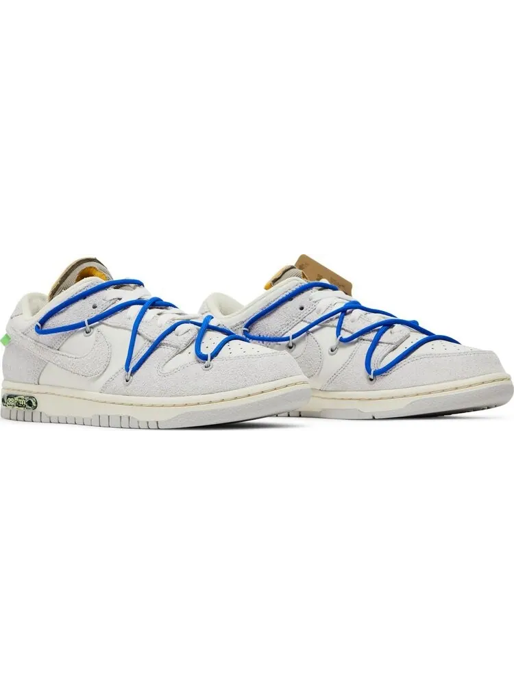 Кроссовки Nike Off-White x Dunk Low 'Lot 32 of 50' — изображение 8 из 8, белый