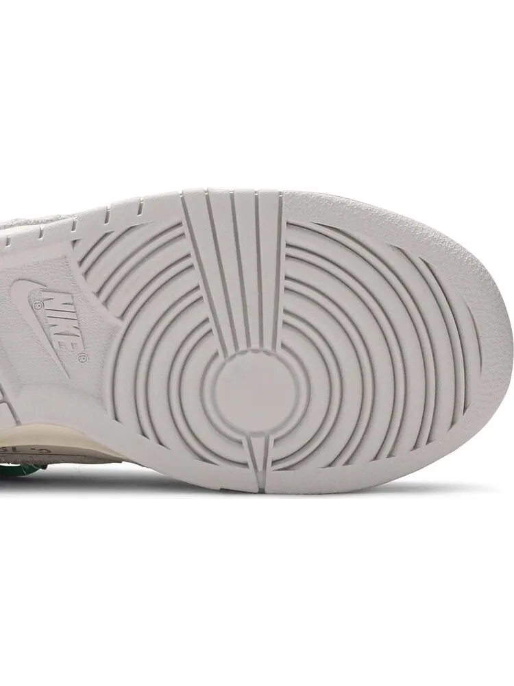 Кроссовки Nike Off-White x Dunk Low 'Lot 14 of 50' — изображение 5 из 8, белый