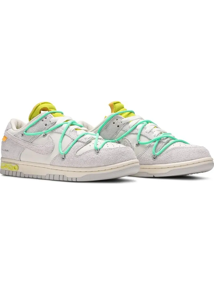 Кроссовки Nike Off-White x Dunk Low 'Lot 14 of 50' — изображение 8 из 8, белый