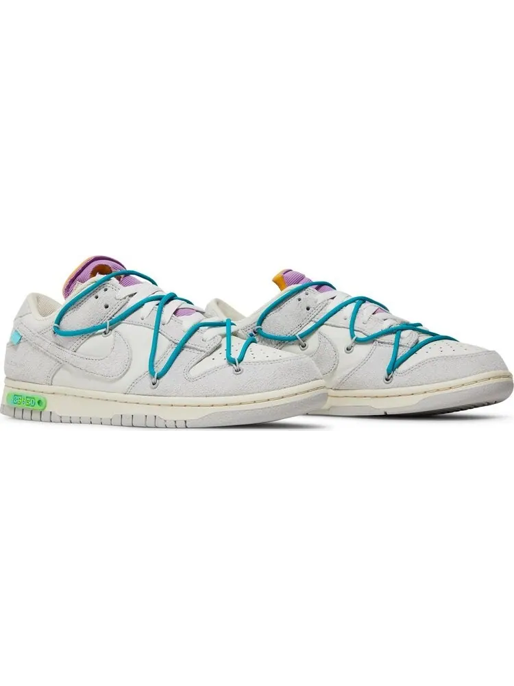 Кроссовки Nike Off-White x Dunk Low 'Lot 36 of 50' — изображение 8 из 8, белый
