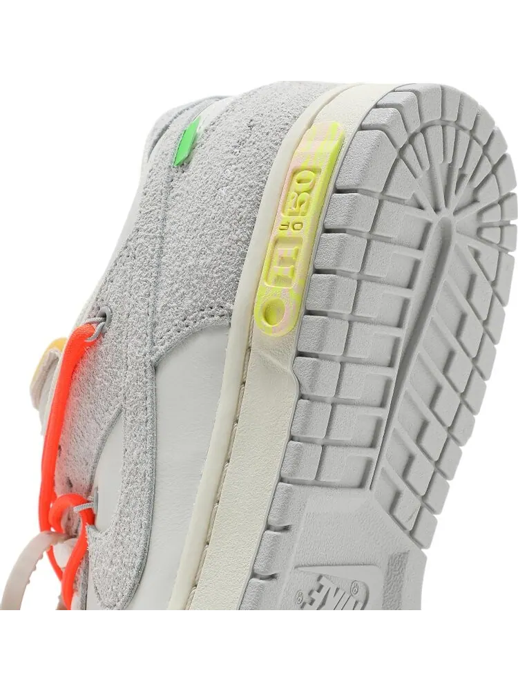 Кроссовки Nike Off-White x Dunk Low 'Lot 11 of 50' — изображение 10 из 10, белый