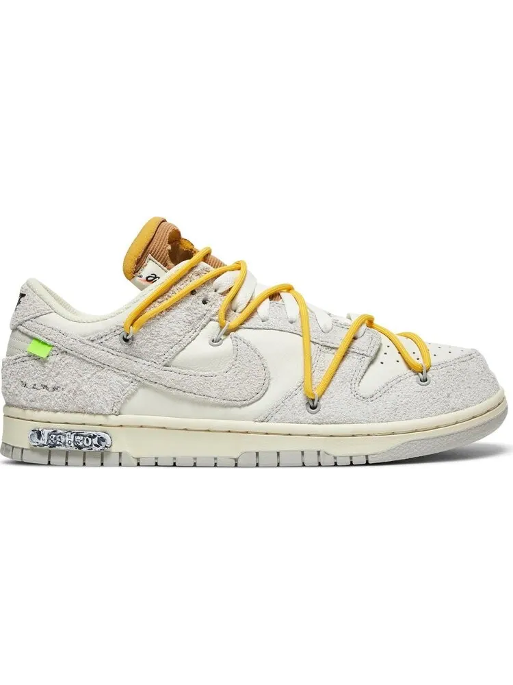 Кроссовки Nike Off-White x Dunk Low 'Lot 39 of 50' — изображение 1 из 8, белый