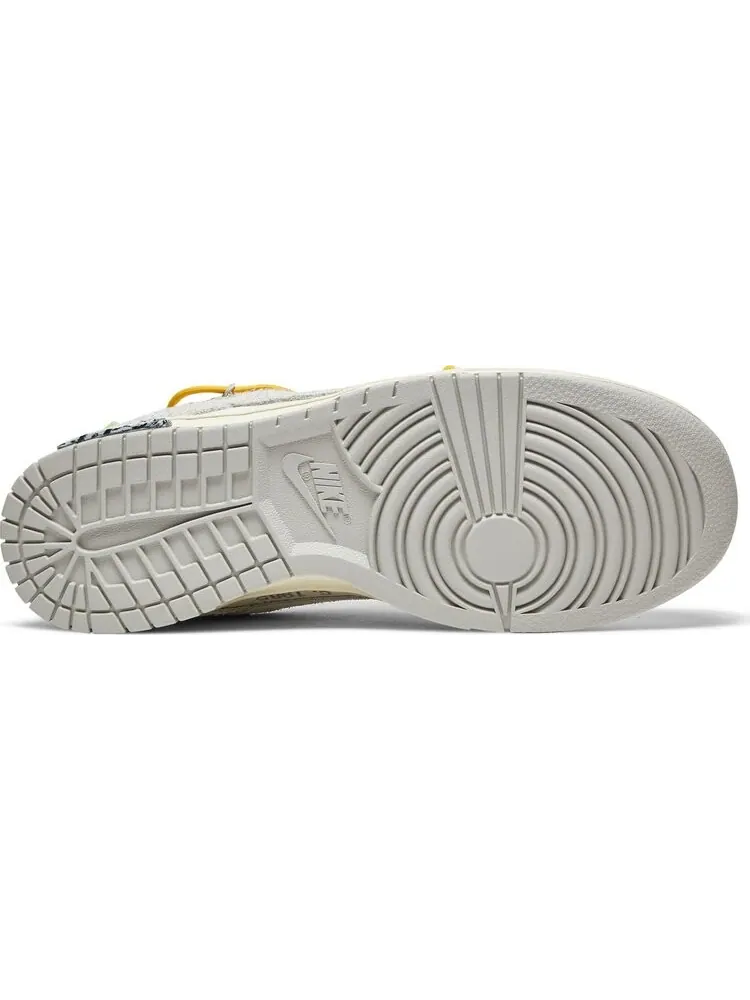 Кроссовки Nike Off-White x Dunk Low 'Lot 39 of 50' — изображение 4 из 8, белый