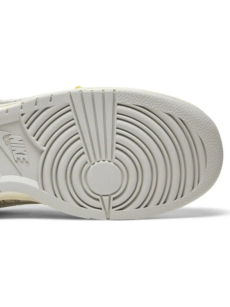Кроссовки Nike Off-White x Dunk Low 'Lot 39 of 50' — изображение 5 из 8, белый