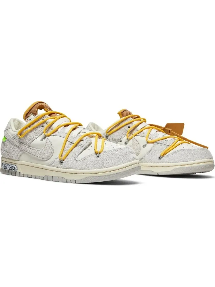 Кроссовки Nike Off-White x Dunk Low 'Lot 39 of 50' — изображение 8 из 8, белый