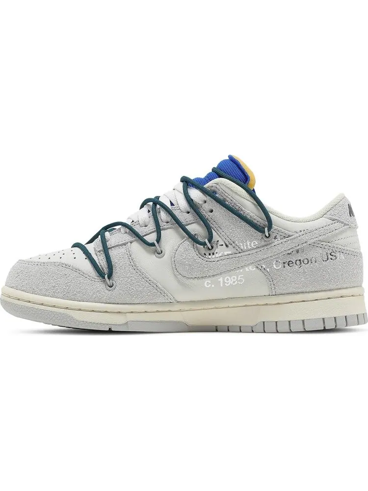 Кроссовки Nike Off-White x Dunk Low 'Lot 16 of 50' — изображение 3 из 10, белый