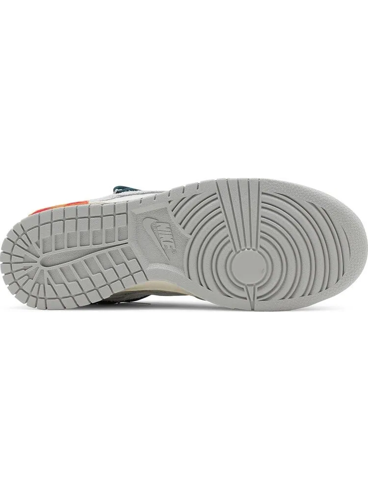 Кроссовки Nike Off-White x Dunk Low 'Lot 16 of 50' — изображение 4 из 10, белый