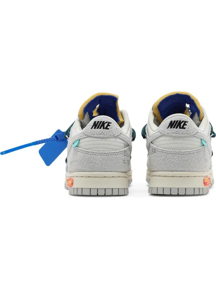 Кроссовки Nike Off-White x Dunk Low 'Lot 16 of 50' — изображение 6 из 10, белый