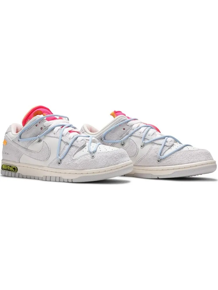 Кроссовки Nike Off-White x Dunk Low 'Lot 38 of 50' — изображение 8 из 8, белый