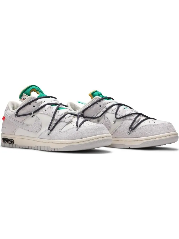 Кроссовки Nike Off-White x Dunk Low 'Lot 20 of 50' — изображение 8 из 8, белый