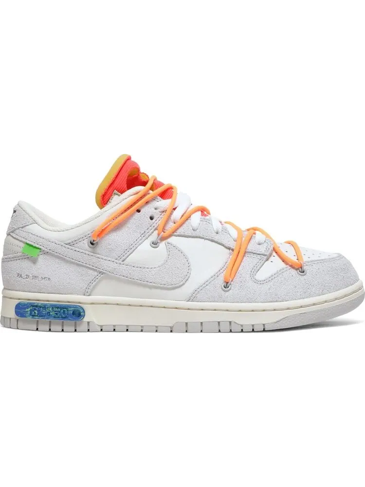Кроссовки Nike Off-White x Dunk Low 'Lot 31 of 50' — изображение 1 из 8, белый