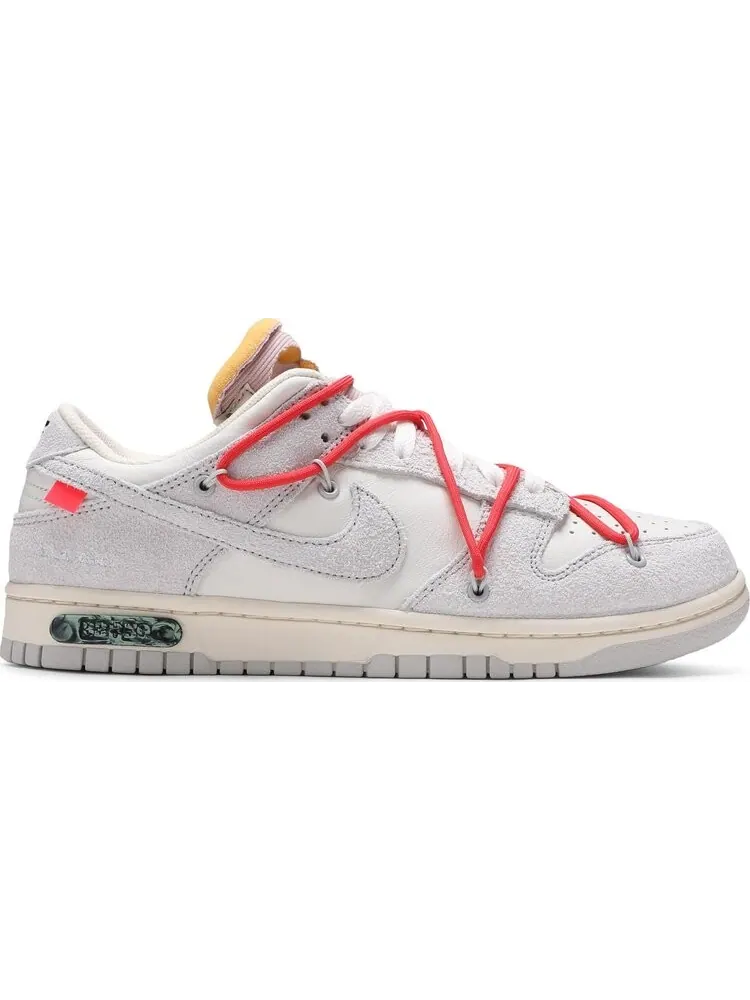 Кроссовки Nike Off-White x Dunk Low 'Lot 33 of 50' — изображение 1 из 8, белый