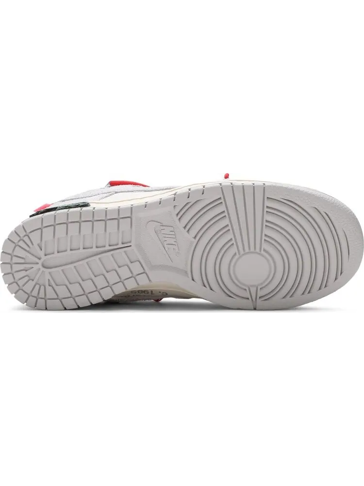 Кроссовки Nike Off-White x Dunk Low 'Lot 33 of 50' — изображение 4 из 8, белый