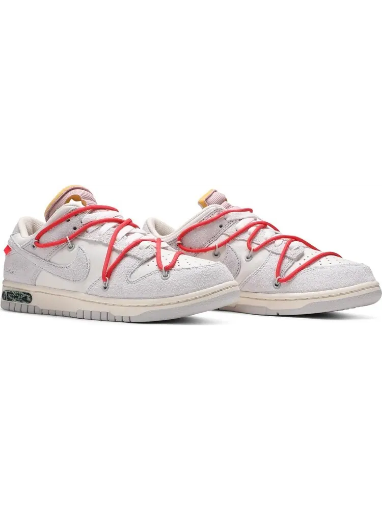 Кроссовки Nike Off-White x Dunk Low 'Lot 33 of 50' — изображение 8 из 8, белый