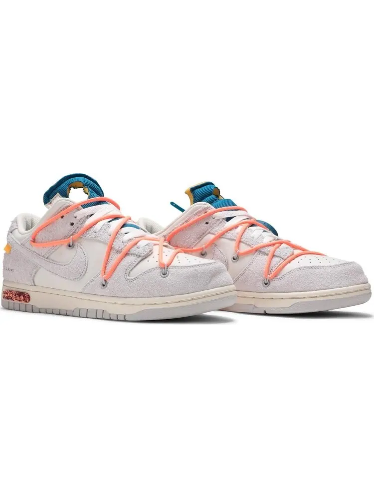 Кроссовки Nike Off-White x Dunk Low 'Lot 19 of 50' — изображение 8 из 8, белый
