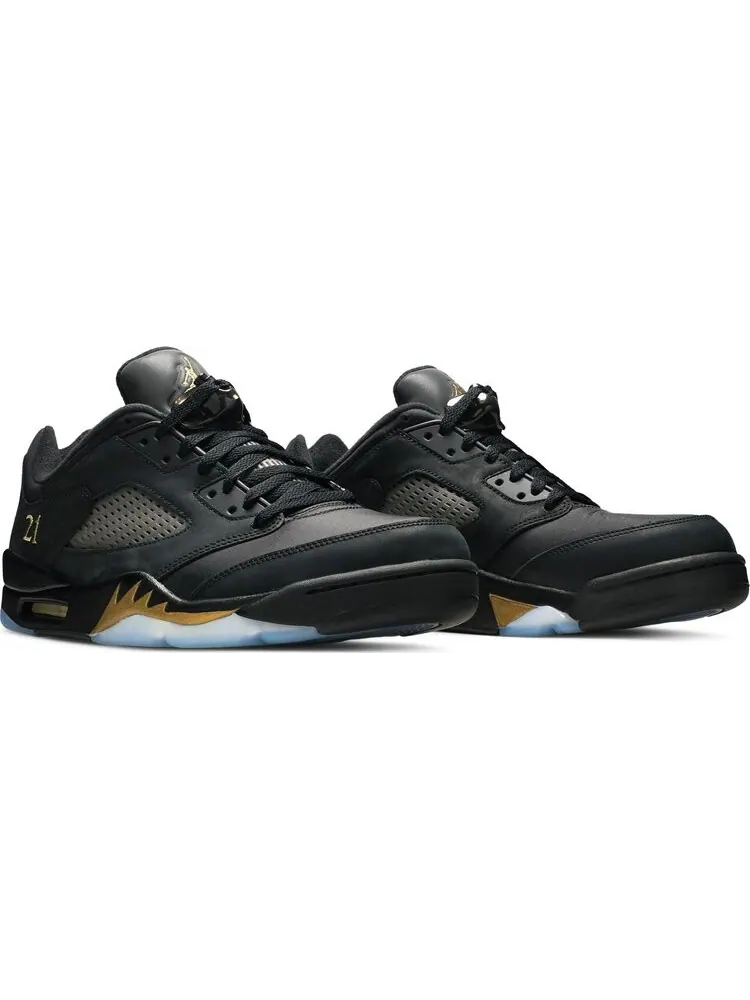 Кроссовки Air Jordan 5 Retro Low Wings Class of 2020-21 — изображение 8 из 10, черный