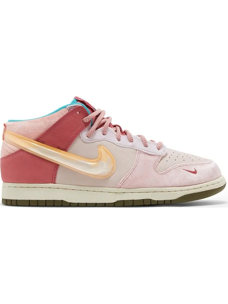 Кроссовки Nike Social Status x Dunk Mid 'Strawberry Milk' — изображение 1 из 8, розовый