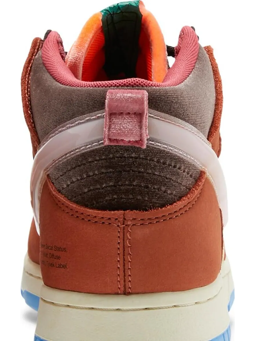 Кроссовки Nike Social Status x Dunk Mid 'Chocolate Milk' — изображение 7 из 8, коричневый