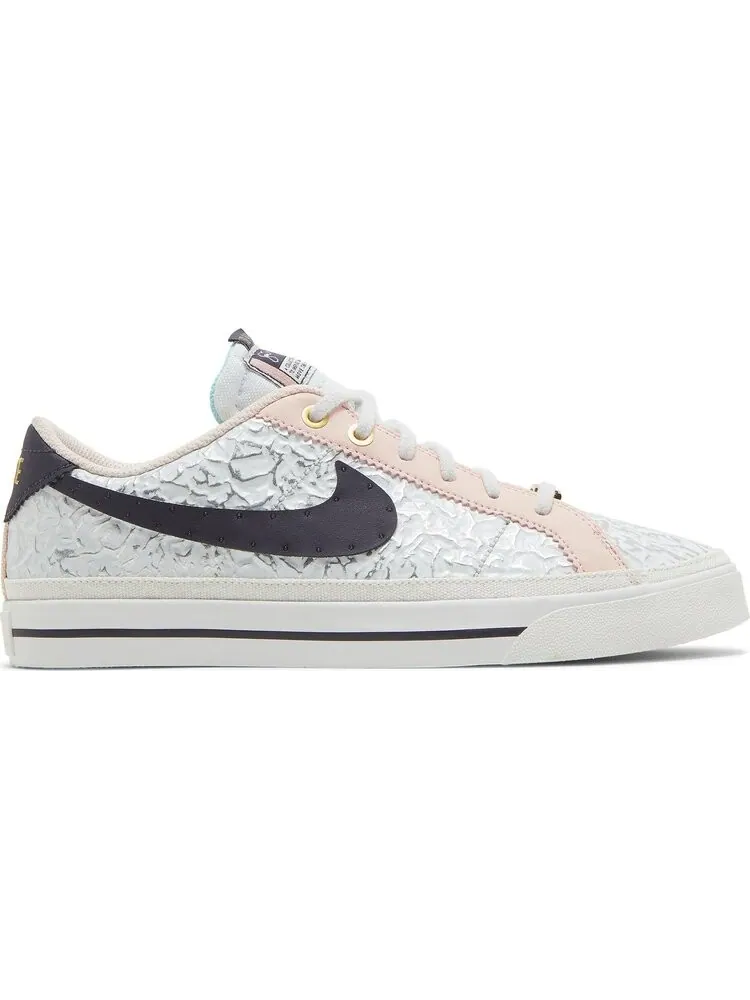 Кроссовки Nike Serena Williams Design Crew x Wmns Court Legacy 'White Pale Coral' — изображение 1 из 8, белый