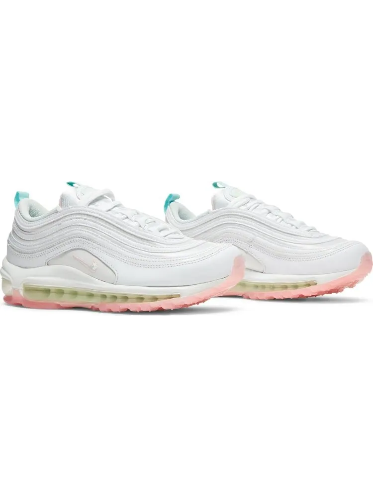 Кроссовки Nike Wmns Air Max 97 'White Barely Green' — изображение 8 из 8, белый