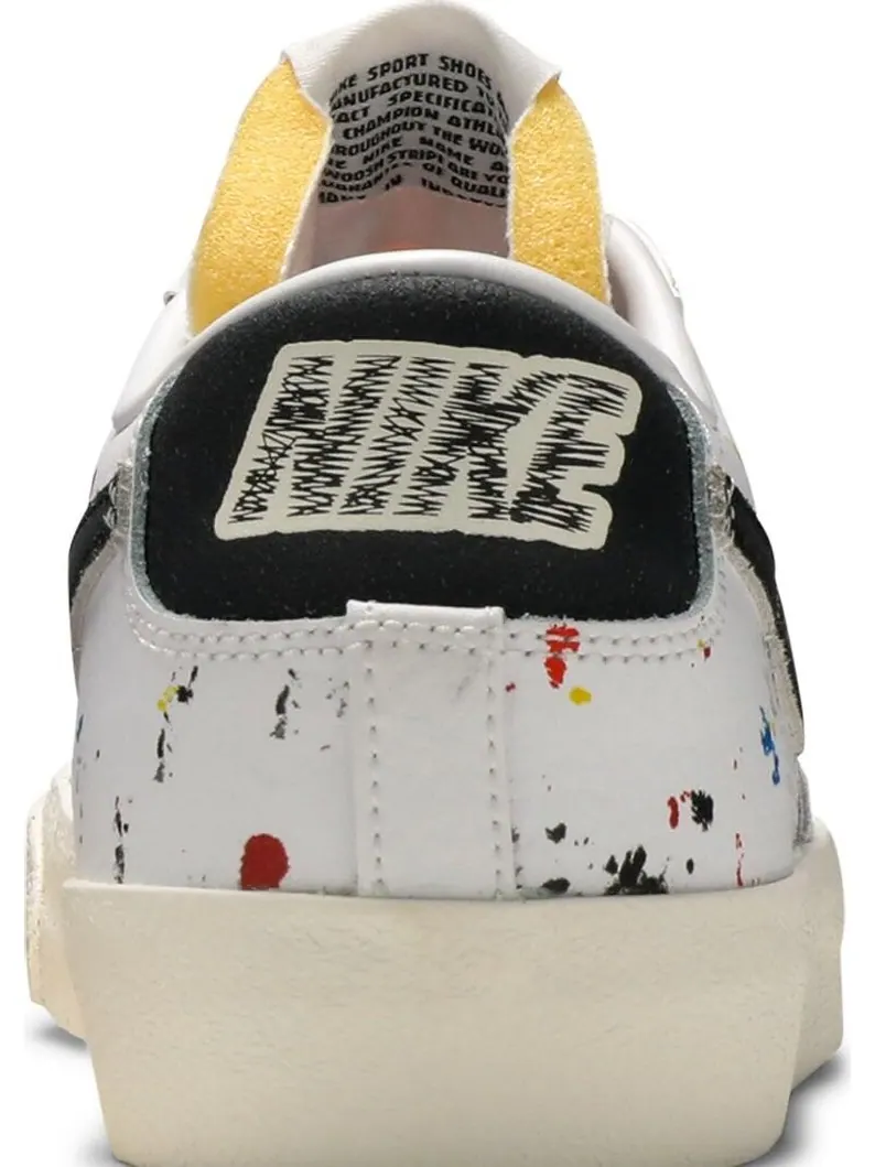 Кроссовки Nike Blazer Low '77 'Paint Splatter' — изображение 7 из 8, белый