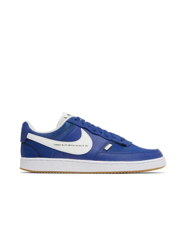 Кроссовки Nike Court Vision Low Premium 'First Use - Deep Royal Blue' — изображение 2 из 9