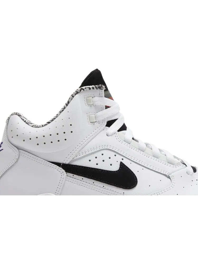 Кроссовки Nike Air Flight Lite Mid 'White Black' 2021 — изображение 2 из 8, белый