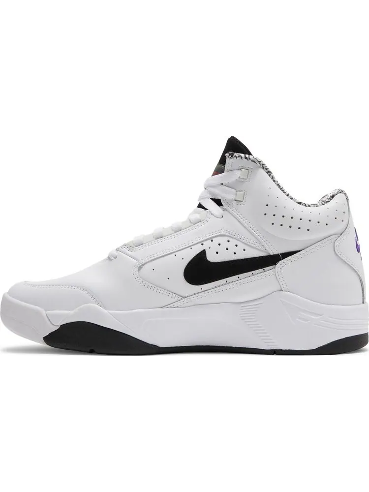 Кроссовки Nike Air Flight Lite Mid 'White Black' 2021 — изображение 3 из 8, белый