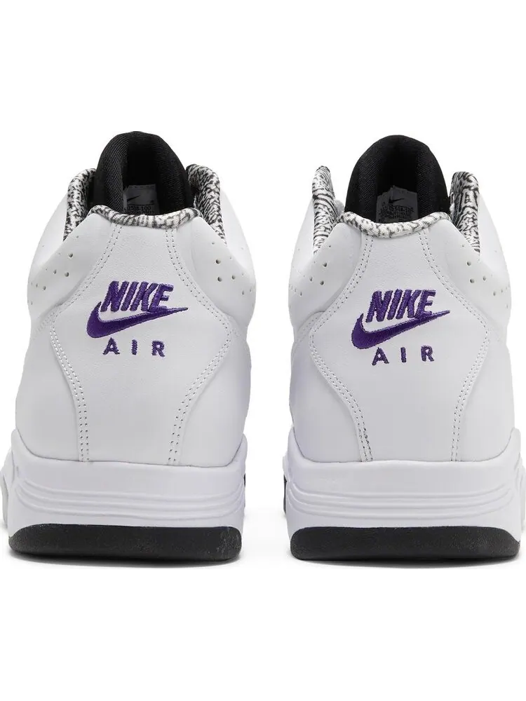 Кроссовки Nike Air Flight Lite Mid 'White Black' 2021 — изображение 6 из 8, белый