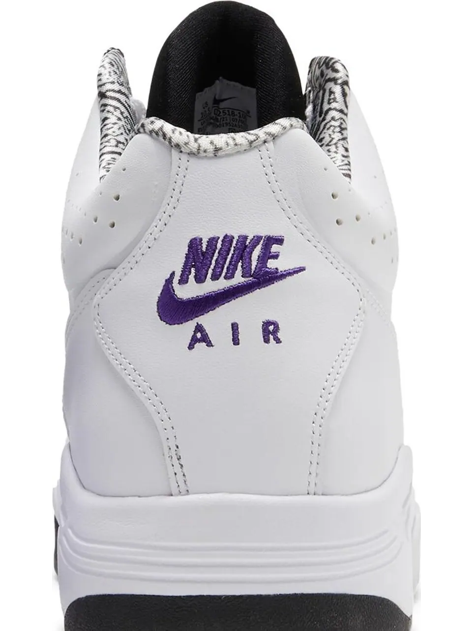 Кроссовки Nike Air Flight Lite Mid 'White Black' 2021 — изображение 7 из 8, белый