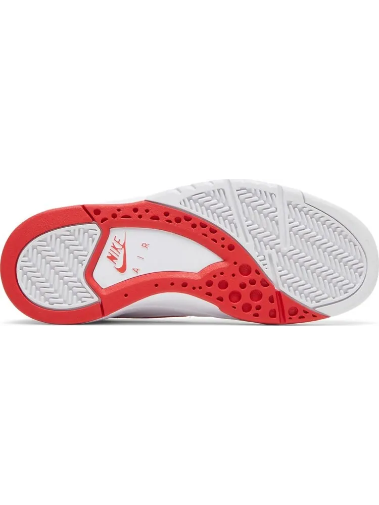 Кроссовки Nike Air Flight Lite Mid 'White University Red' — изображение 4 из 8, белый