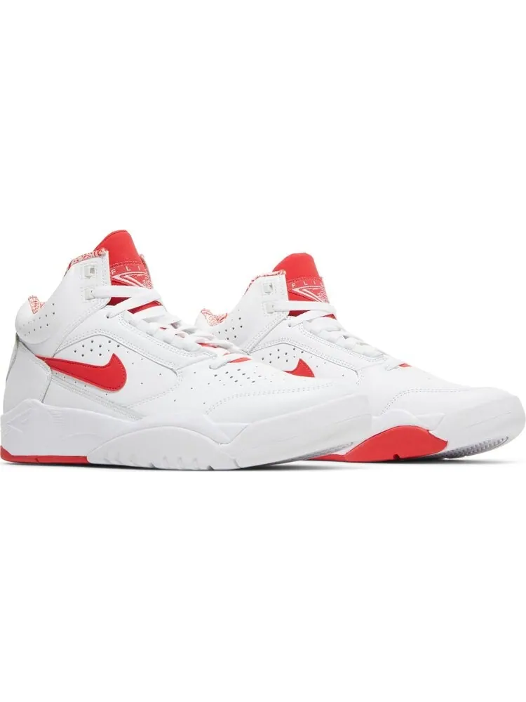 Кроссовки Nike Air Flight Lite Mid 'White University Red' — изображение 8 из 8, белый