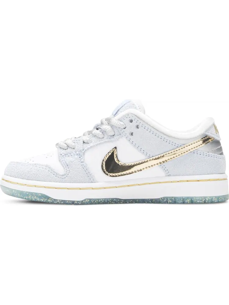 Кроссовки Nike Sean Cliver x Dunk Low SB PS 'Holiday Special' — изображение 3 из 8, синий