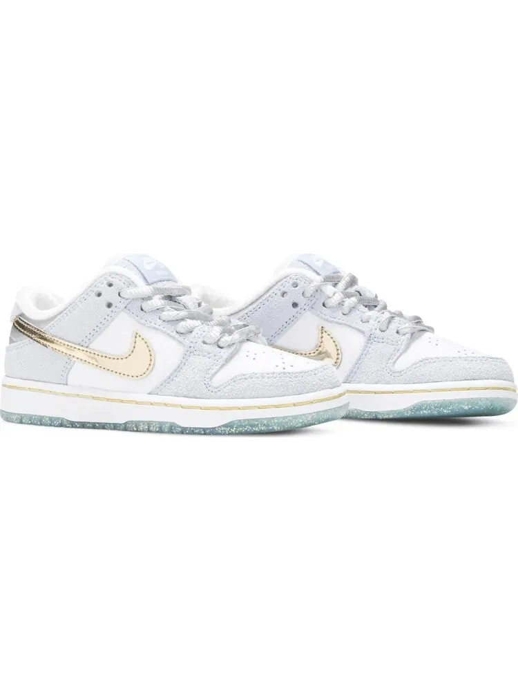 Кроссовки Nike Sean Cliver x Dunk Low SB PS 'Holiday Special' — изображение 8 из 8, синий