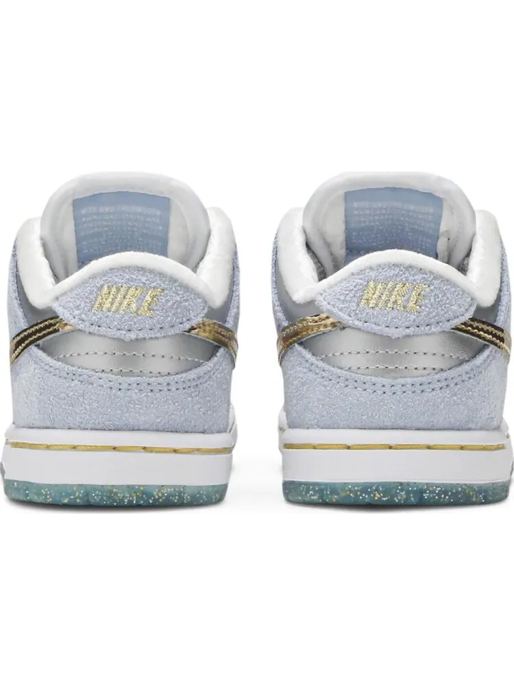 Кроссовки Nike Sean Cliver x Dunk Low SB TD 'Holiday Special' — изображение 6 из 8, синий