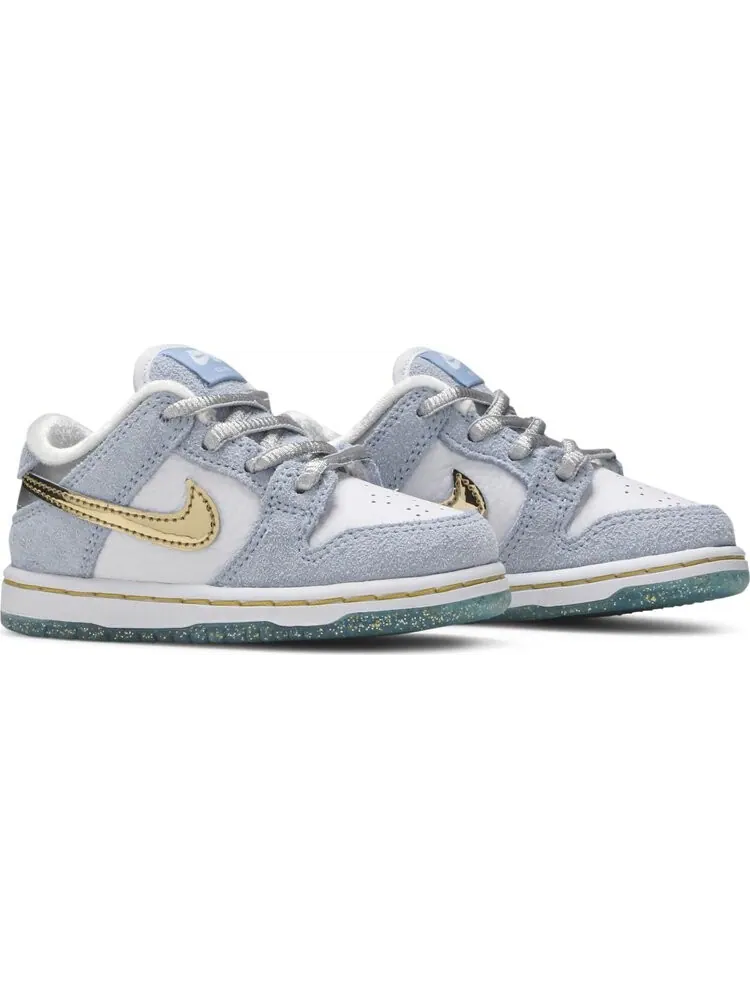 Кроссовки Nike Sean Cliver x Dunk Low SB TD 'Holiday Special' — изображение 8 из 8, синий
