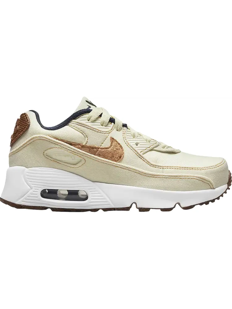 Кроссовки Nike Air Max 90 SE PS 'Cork - Coconut Milk' — изображение 1 из 1, бежевый