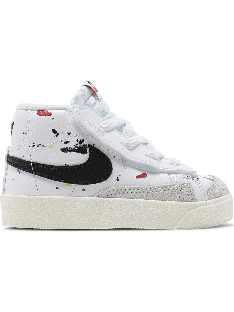 Кроссовки Nike Blazer Mid '77 TD 'Paint Splatter' — изображение 1 из 8, белый