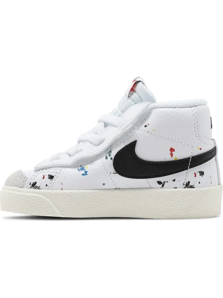 Кроссовки Nike Blazer Mid '77 TD 'Paint Splatter' — изображение 3 из 8, белый