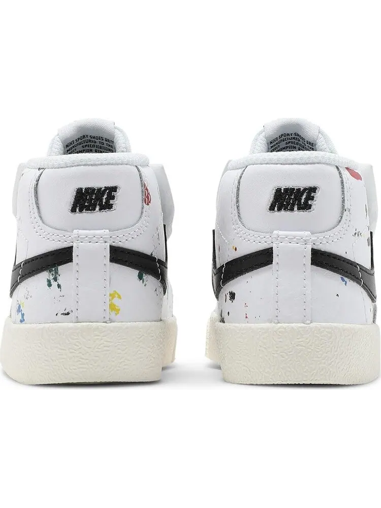 Кроссовки Nike Blazer Mid '77 TD 'Paint Splatter' — изображение 6 из 8, белый