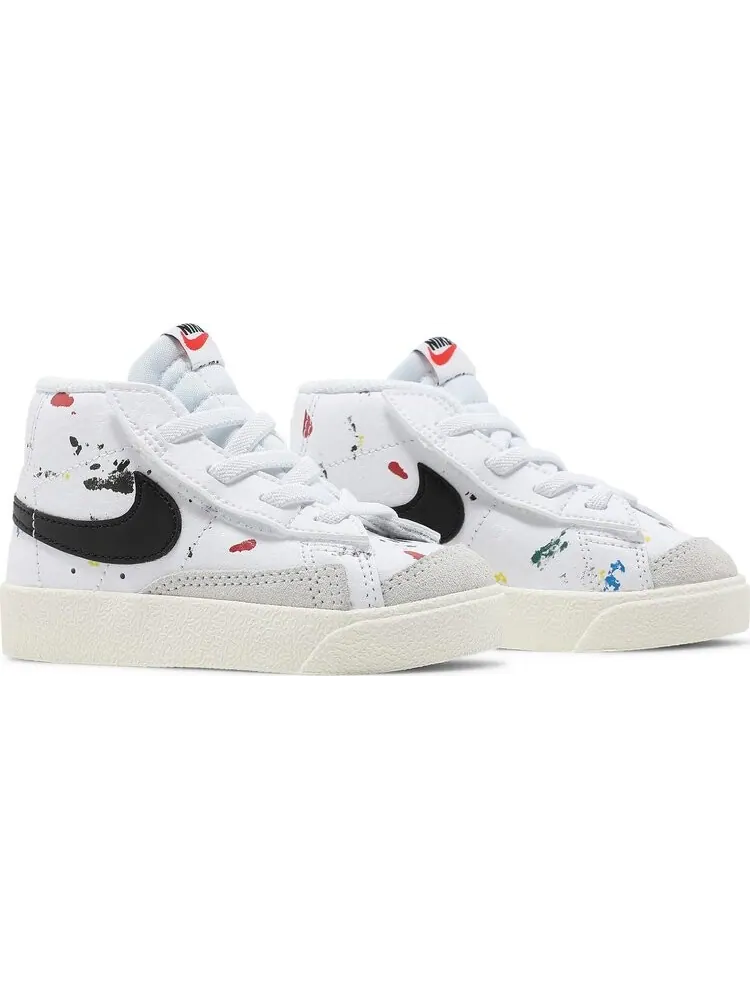 Кроссовки Nike Blazer Mid '77 TD 'Paint Splatter' — изображение 8 из 8, белый