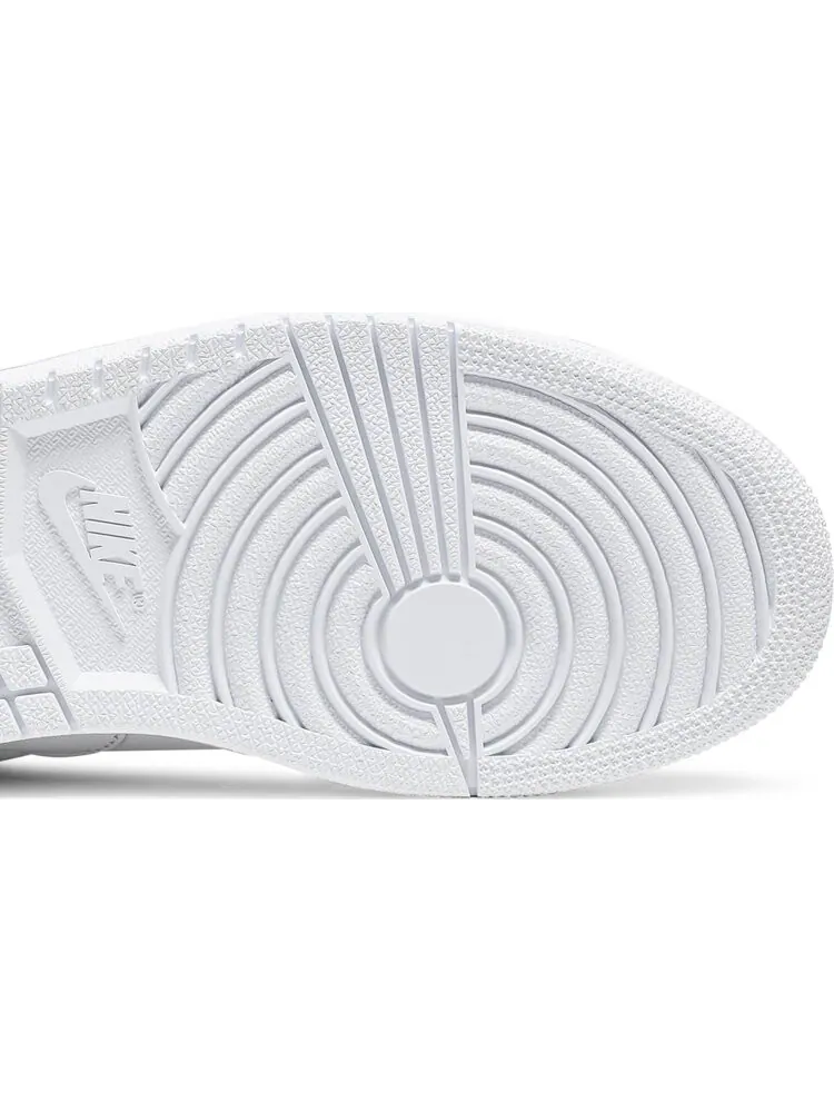 Кроссовки Air Jordan 1 Centre Court White on White — изображение 5 из 8, белый
