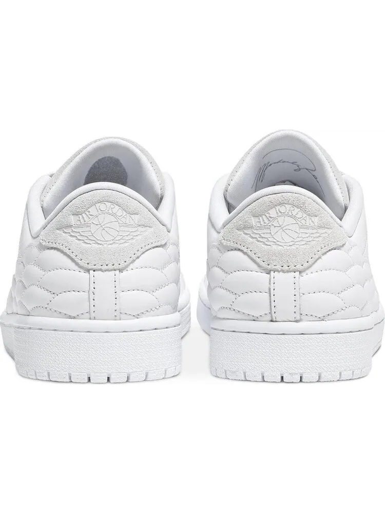 Кроссовки Air Jordan 1 Centre Court White on White — изображение 6 из 8, белый