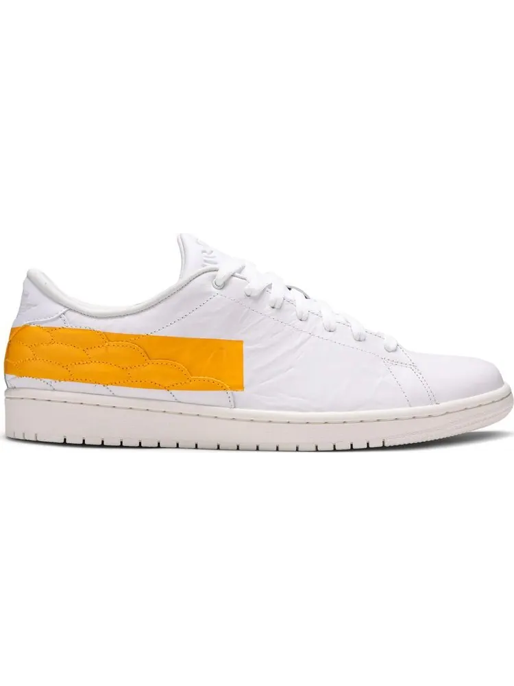 Кроссовки Air Jordan 1 Centre Court University Gold — изображение 1 из 8, белый