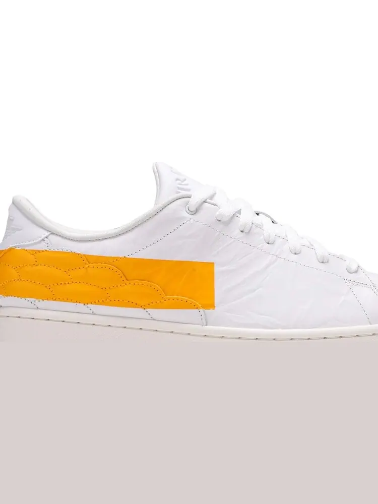 Кроссовки Air Jordan 1 Centre Court University Gold — изображение 2 из 8, белый