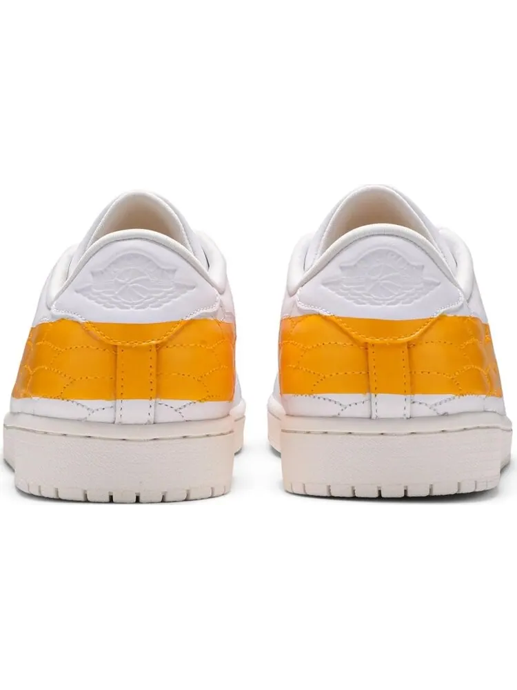 Кроссовки Air Jordan 1 Centre Court University Gold — изображение 6 из 8, белый
