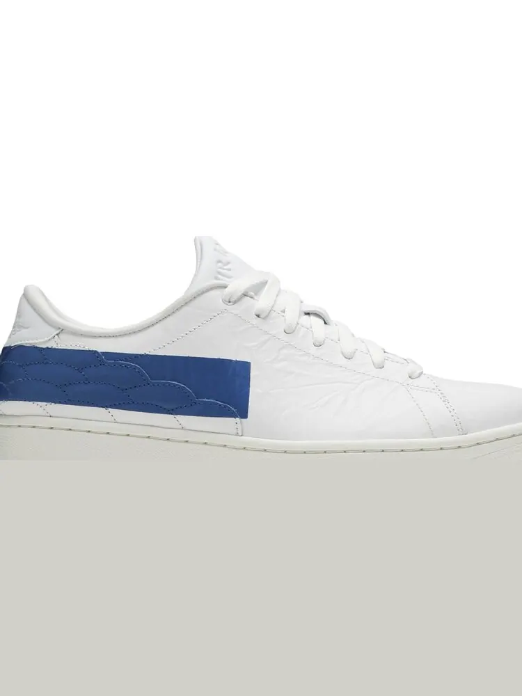 Кроссовки Air Jordan 1 Centre Court Military Blue — изображение 2 из 8, белый