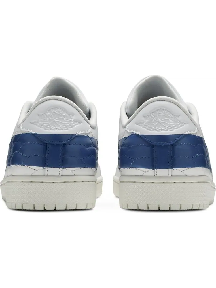 Кроссовки Air Jordan 1 Centre Court Military Blue — изображение 6 из 8, белый
